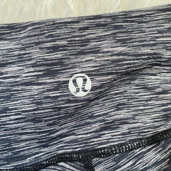 Lululemon Wunder Under Hi-Rise 7/8 Tight Leggings Wee Are From Space Black Slate - Picture 6 of 12